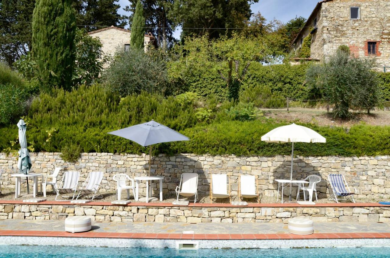 Casa Degli Ulivi - Cottage With Swimming Pool Castellina in Chianti Exterior foto